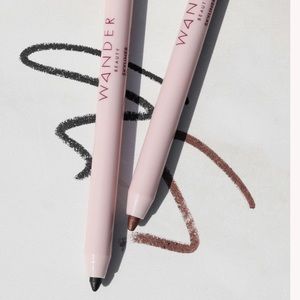 NEW Wander Beauty skyliner duo eyeliner  Jet black & tan line